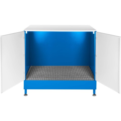 Wanna ociekowa wychwytowa z szafką na 2 beczki PRO-LINE 1480x970x1440mm PRO-LINE