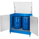 Wanna ociekowa wychwytowa z szafką na 2 beczki PRO-LINE 1480x970x1440mm PRO-LINE