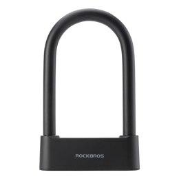 Zapięcie rowerowe SMART z czytnikiem linii papilarnych i Bluetooth - czarne ROCKBROS