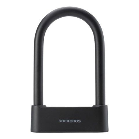 Zapięcie rowerowe SMART z czytnikiem linii papilarnych i Bluetooth - czarne ROCKBROS