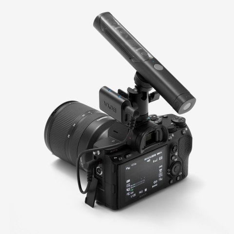 Zestaw mikrofonów bezprzewodowych 4w1 2.4GHz USB-C MAGIC-02 - czarny BOYA
