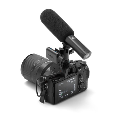 Zestaw mikrofonów bezprzewodowych 4w1 2.4GHz USB-C MAGIC-02 - czarny BOYA