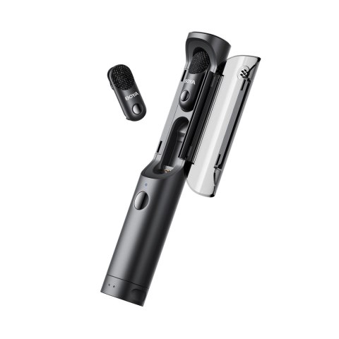 Zestaw mikrofonów bezprzewodowych 4w1 2.4GHz USB-C MAGIC-03 - czarny BOYA