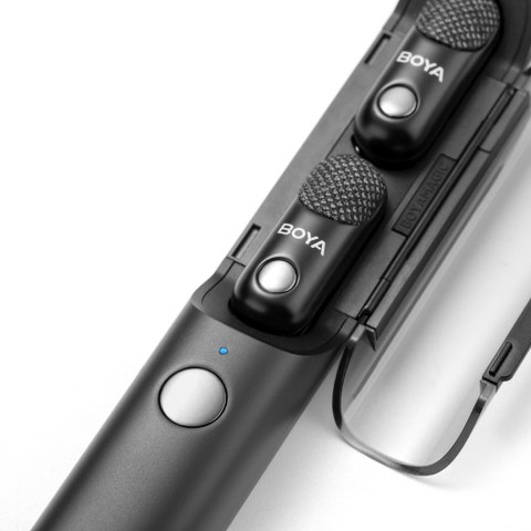 Zestaw mikrofonów bezprzewodowych 4w1 2.4GHz USB-C MAGIC-03 - czarny BOYA