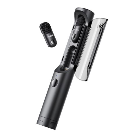 Zestaw mikrofonów bezprzewodowych 4w1 2.4GHz USB-C MAGIC-05 - czarny BOYA