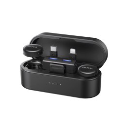Zestaw mikrofonów bezprzewodowych z etui AI 2.4GHz USB-C BOYA