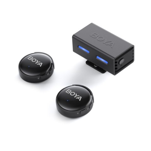 Zestaw mikrofonów bezprzewodowych z etui AI 2.4GHz USB-C BOYA