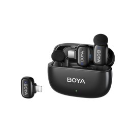 Zestaw mikrofonów bezprzewodowych z etui mini 2-01 2.4GHz USB-C BOYA