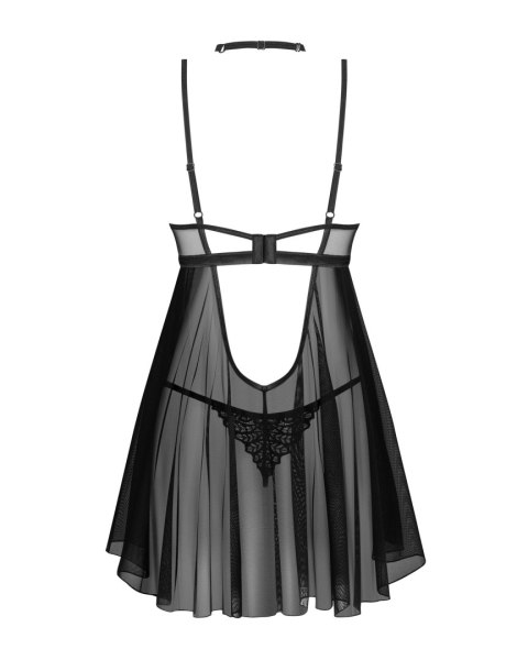 Koszulka Donarella babydoll + stringi Czarny XL/XXL