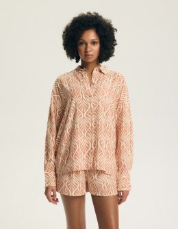 Piżama Denise 43664 Brzoskwiniowy XXXL