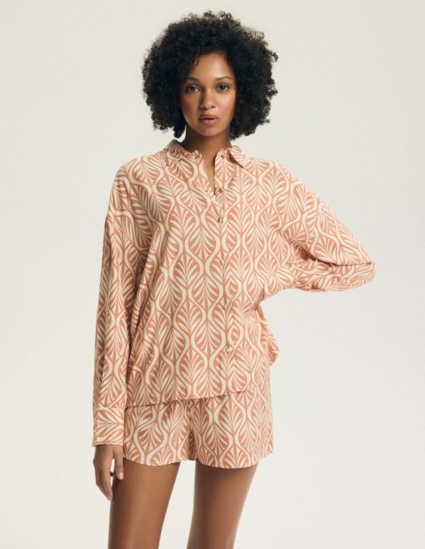 Piżama Denise 43664 Brzoskwiniowy XXXL