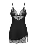 Koszula Lobellis + stringi Czarny XL/XXL