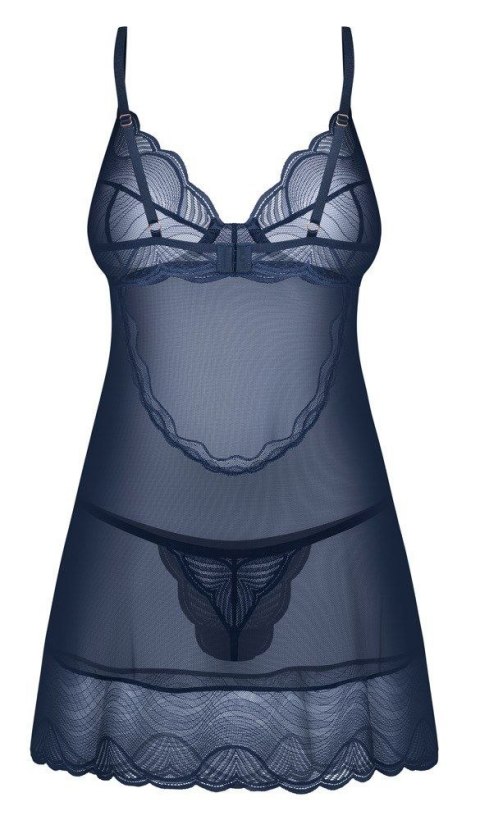 Koszula nocna NIGHTLY BLUE CHEMISE Blue XL/XXL