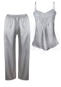 Komplet Avery Srebrny Srebrny XL