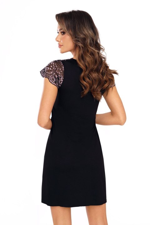 Koszulka Larisa Black Black 36