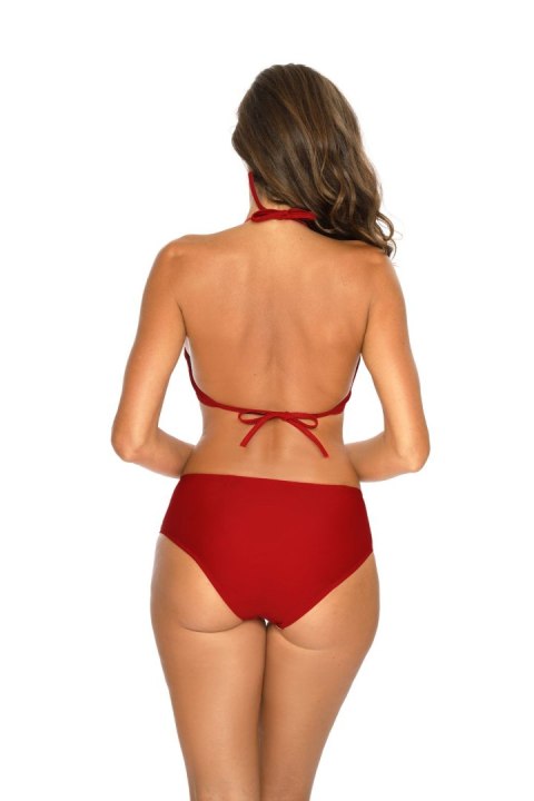 Kostium kąpielowy Nataly Cocinella-Nude M-565 (3) Czerwono-Kremowy 36/S