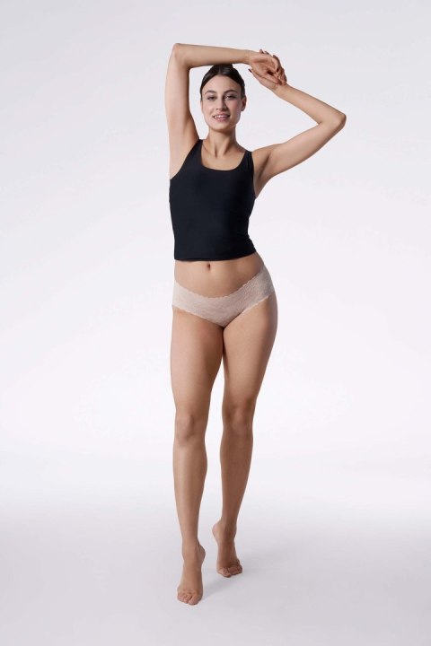 Figi Bellie Classic Beżowe Beżowy XL