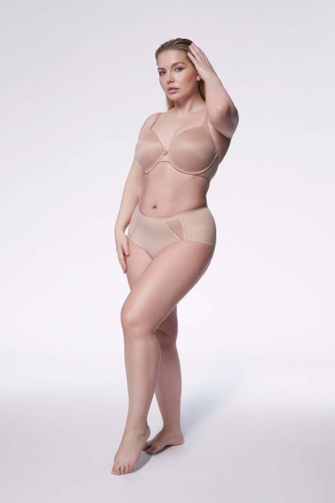 Figi Pearl Beżowe Beżowy XXXL