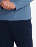 Piżama Insure 40963-55X Niebiesko-Granatowa Niebiesko-Granatowy XXL