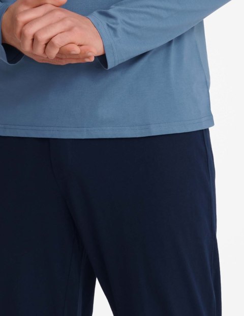 Piżama Insure 40963-55X Niebiesko-Granatowa Niebiesko-Granatowy XXL