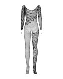 Bodystocking F210 Czarny S/M/L