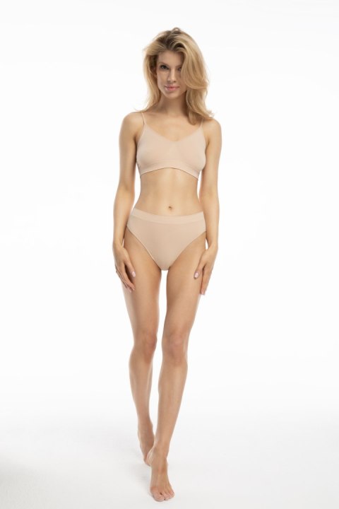 Biustonosz Bamboo Bralette Beżowy Beżowy XL