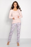 Piżama Margarita Pink-Grey XL
