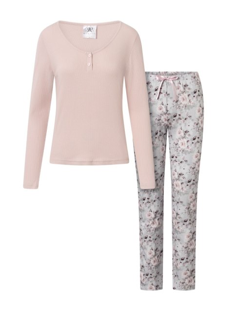Piżama Margarita Pink-Grey XL