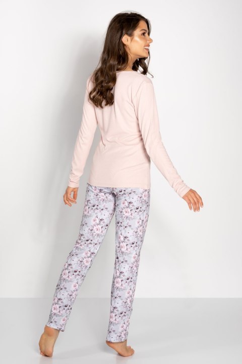 Piżama Margarita Pink-Grey M
