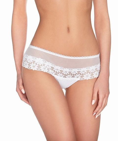 Shorto-stringi Wild 019 Białe Biały XL