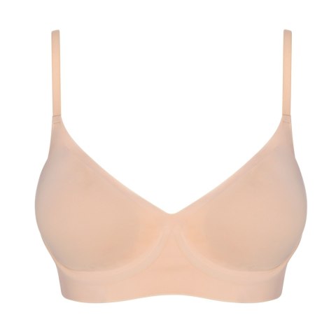 Biustonosz Simple t-shirt Bra Beżowy Beżowy S