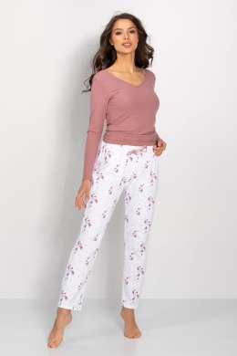 Piżama Anabelle Rose-White L