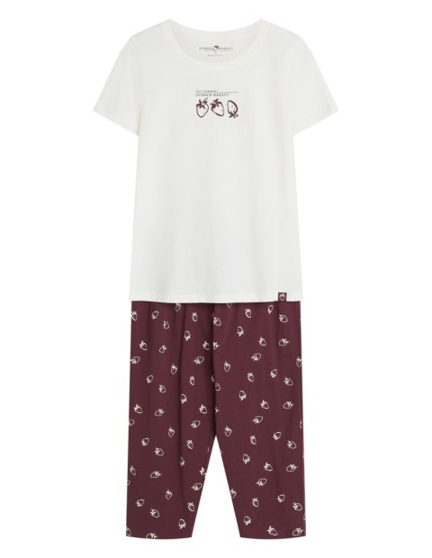Piżama Evika 44465 Ecru M