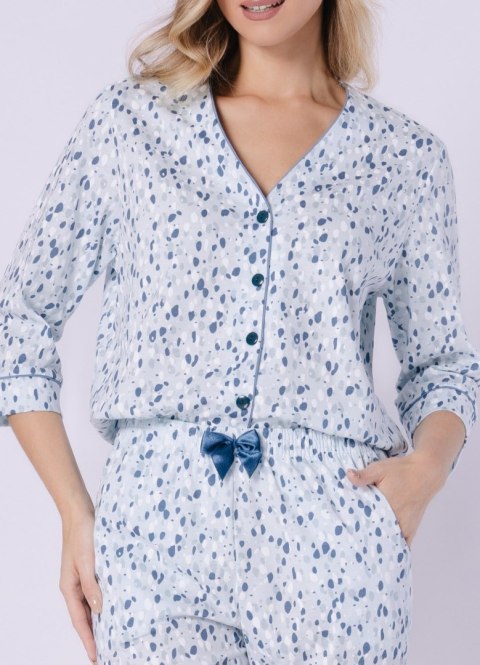 Piżama Faustyna 1732 Miętowy XL