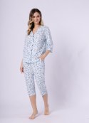 Piżama Faustyna 1732 Miętowy XL