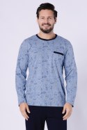 Piżama Jacek 1756 Jeans Jeans XL