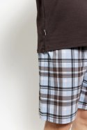 Piżama Marcello 3578 Brązowa Brązowy XL