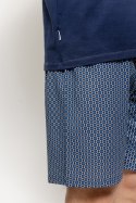 Piżama Otto 3586 Granatowa Granatowy XL