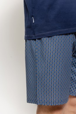Piżama Otto 3586 Granatowa Granatowy XL