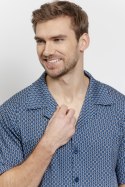 Piżama Robin 3585 Granatowy XXXXL