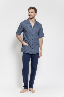 Piżama Robin 3585 Granatowy XXXL
