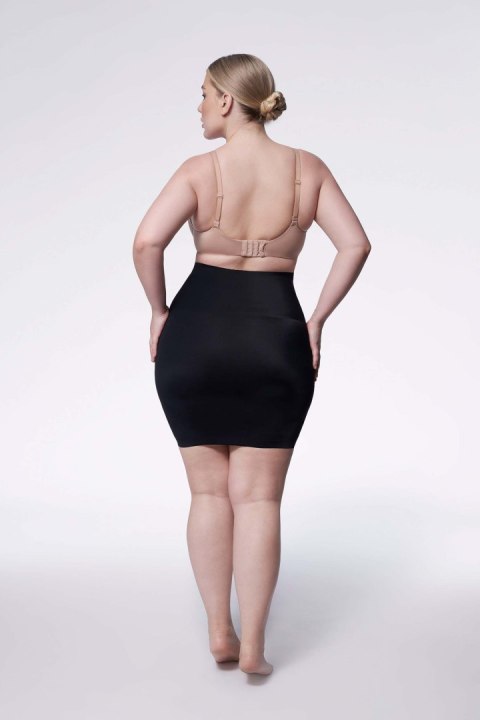 Wyszczuplająca półhalka 220 Basic Half Slip Czarna Czarny XL