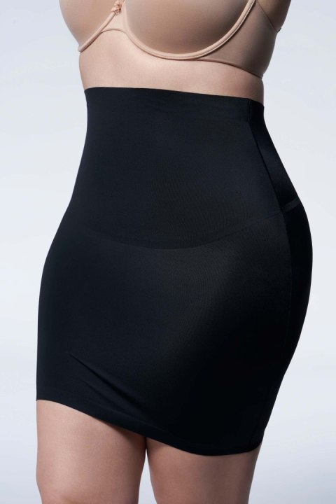 Wyszczuplająca półhalka 220 Basic Half Slip Czarna Czarny XL
