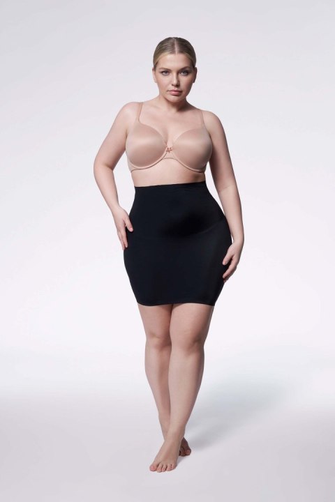 Wyszczuplająca półhalka 220 Basic Half Slip Czarna Czarny XS