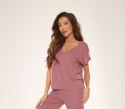 Bluzka Vendy 774 Jagodowa Jagodowy XL