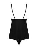Komplet Bella Rou top + figi Czarny XL/XXL