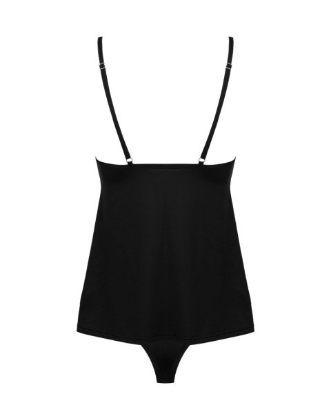 Komplet Bella Rou top + figi Czarny XL/XXL