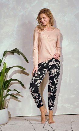 Piżama Katie 3234 Brzoskwiniowa Brzoskwiniowy L