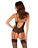 Body Glandez otwarte Czarny XL/XXL