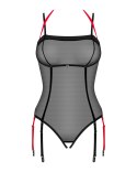 Body Glandez otwarte Czarny XL/XXL